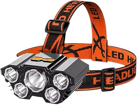 Lampe frontale très puissante 3 modes disponibles