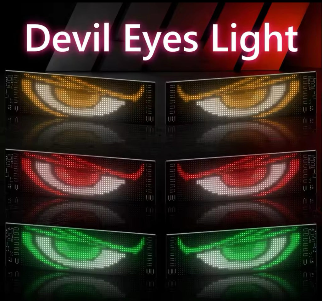 Panneau LED animé