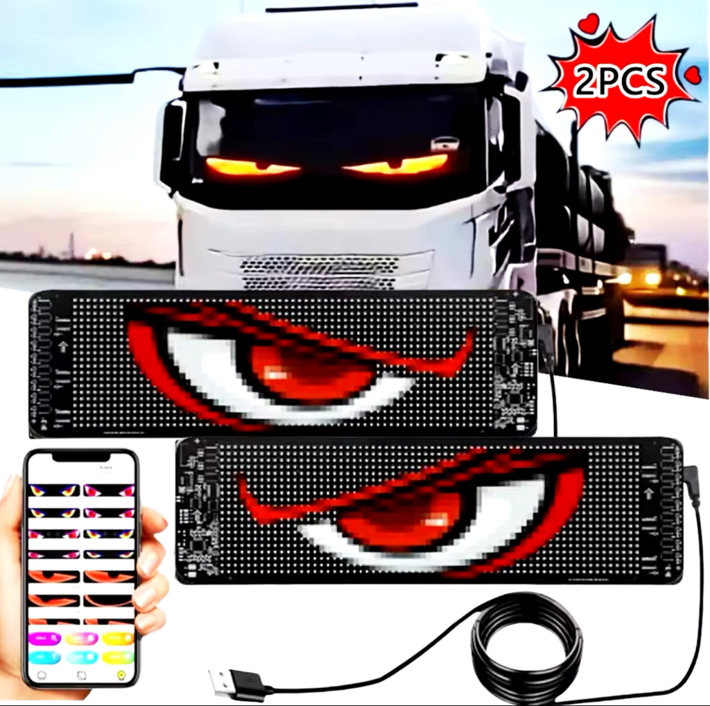 Panneau LED animé