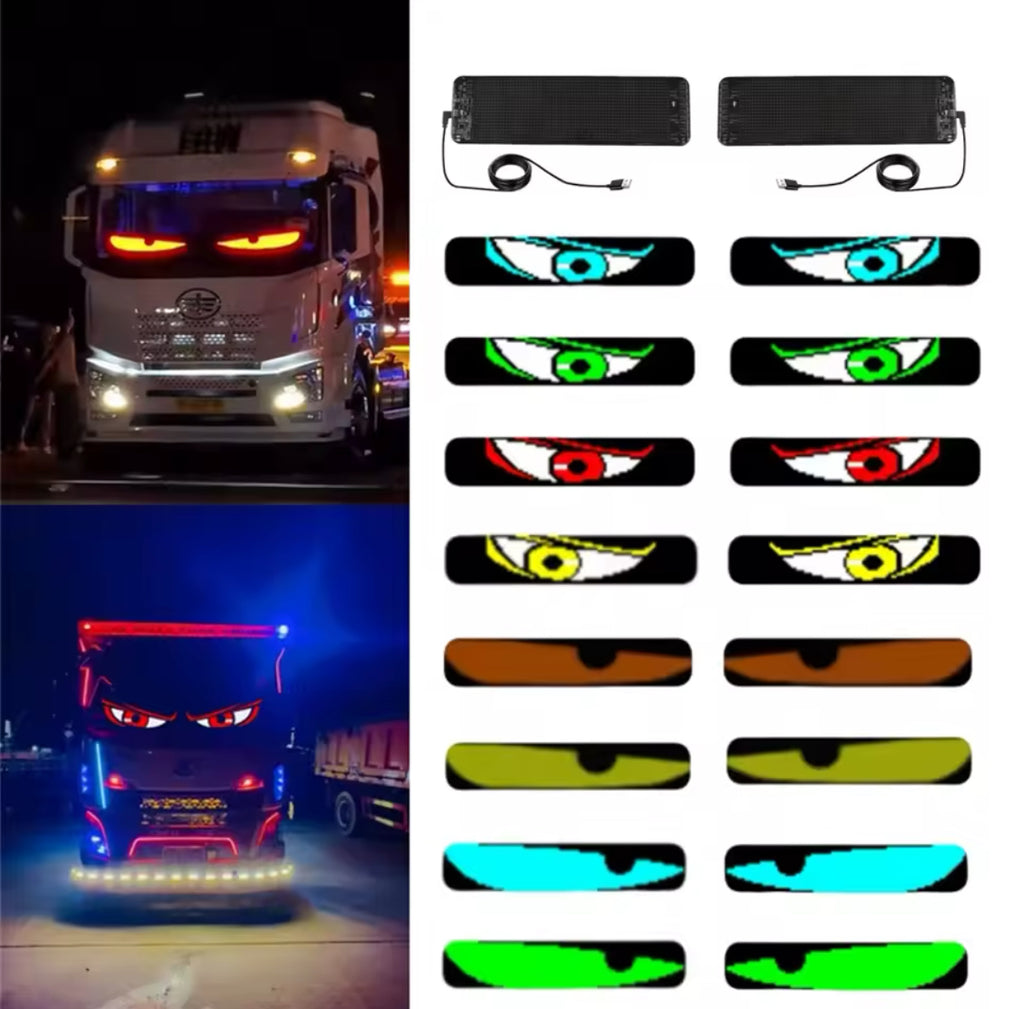 Panneau LED animé