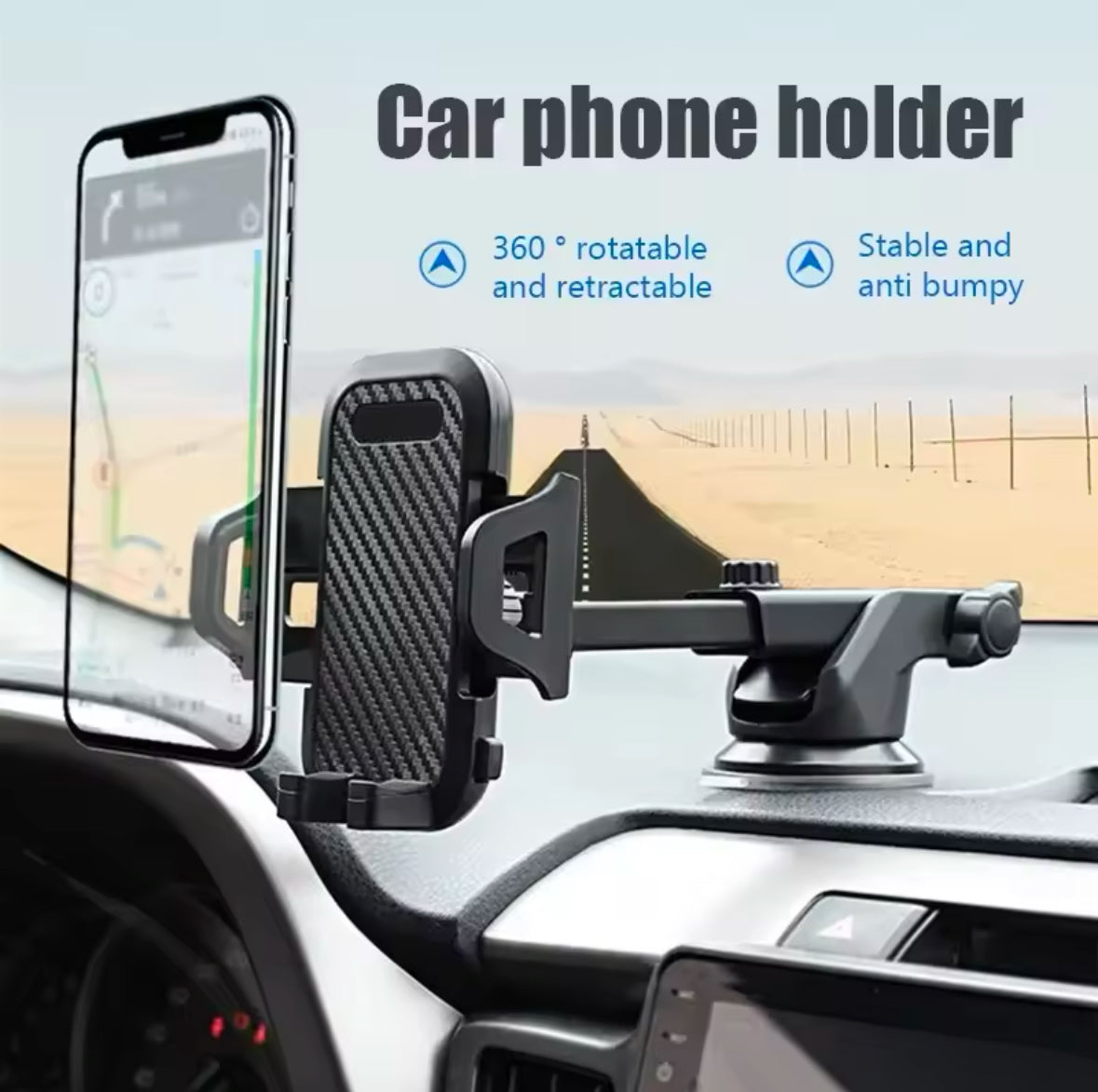 Support de Téléphone Rétractable pour Camion, Voiture et Poids Lourds
