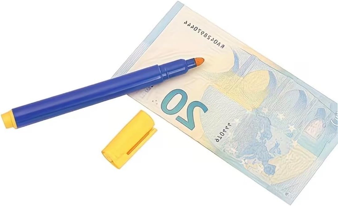 Lot de 2 Stylos Détecteur de Faux Billets