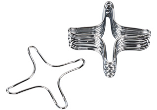 10 grilles réductrices chromées