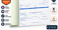 Carnet de Lettre de Voiture Nationale Petit Format 50 x 4 Feuillets