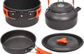 Set de Cuisine de Camping 4 Pièces pour Chauffeurs Routiers et Voyageurs