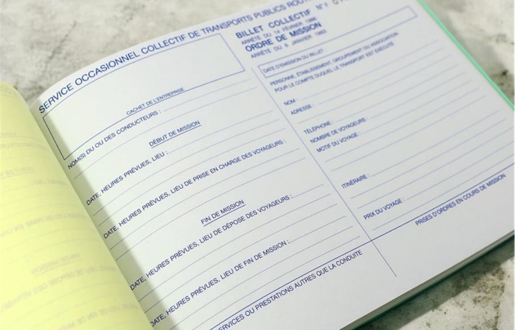 Carnet de billets collectifs