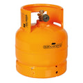 Bombonne GPL, sortie robinet verticale, culot W20 x 1/14'' gauche mâle - 2 Kg (4,8 L)