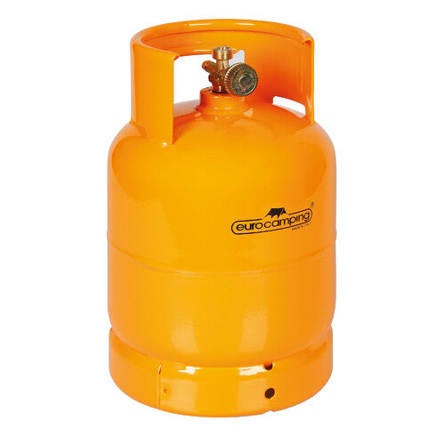 Bombonne GPL, sortie robinet verticale, culot W20 x 1/14'' gauche mâle - 3 Kg (7 L)