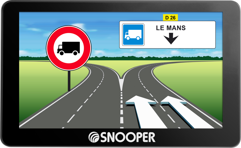 SNOOPER PL2400 - GPS Poids Lourd écran 4,3 pouces