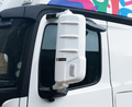 MirrorShield MB Actros 4 / Arocs / Antos Narrow Cab - coque de protection retroviseur blanche