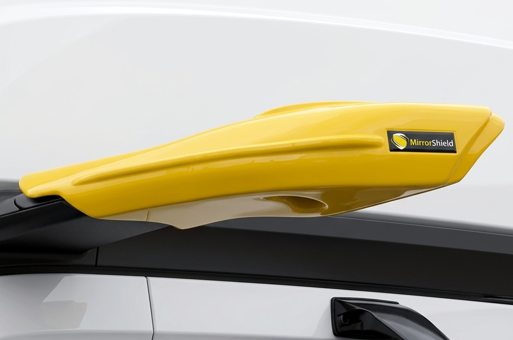 MirrorShield MB Actros 5 MirrorCam Narrow Cab - coque de protection retroviseur jaune