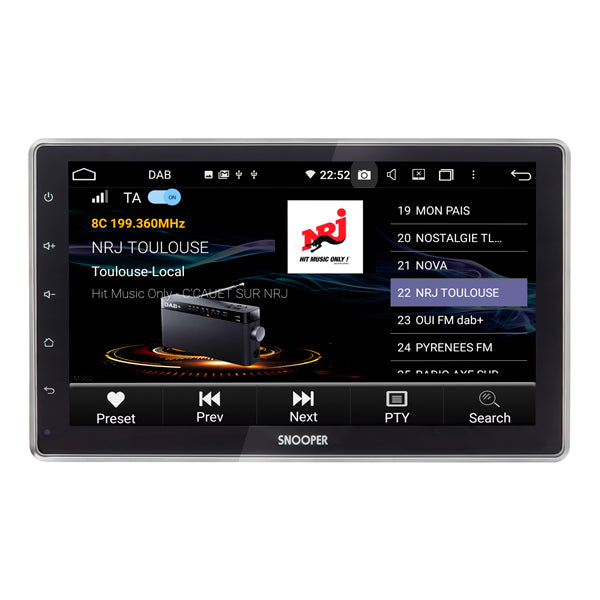 SNOOPER SNP550 - radio DAB+