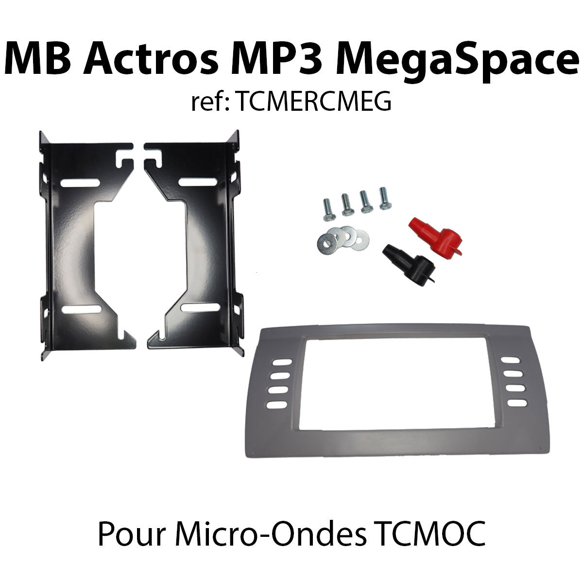 TRUCKCHEF TCMERCMEG - kit de fixation micro-ondes MB Actros MP3 MegaSpace