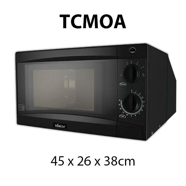 TRUCKCHEF TCMOA - micro-ondes 24V 800W Modèle A, compatible meuble VITAC