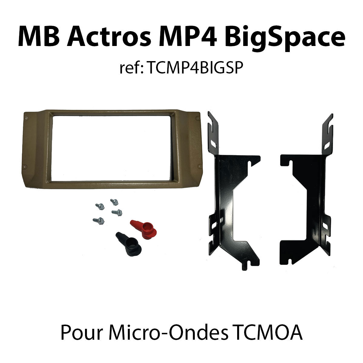 TRUCKCHEF TCMP4BIGSP - kit de fixation micro-ondes MB Actros MP4 BigSpace