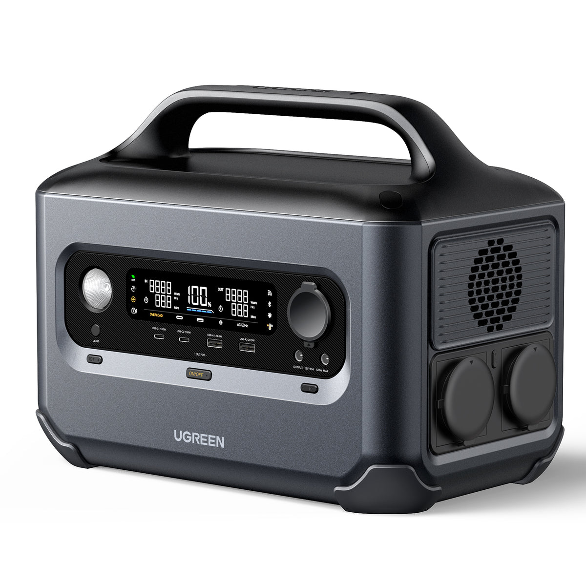 UGREEN PowerRoam GS600 - Power Station portable 600W, vue produit