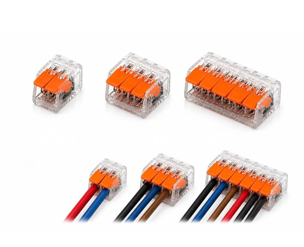 Connecteurs de câblage à levier