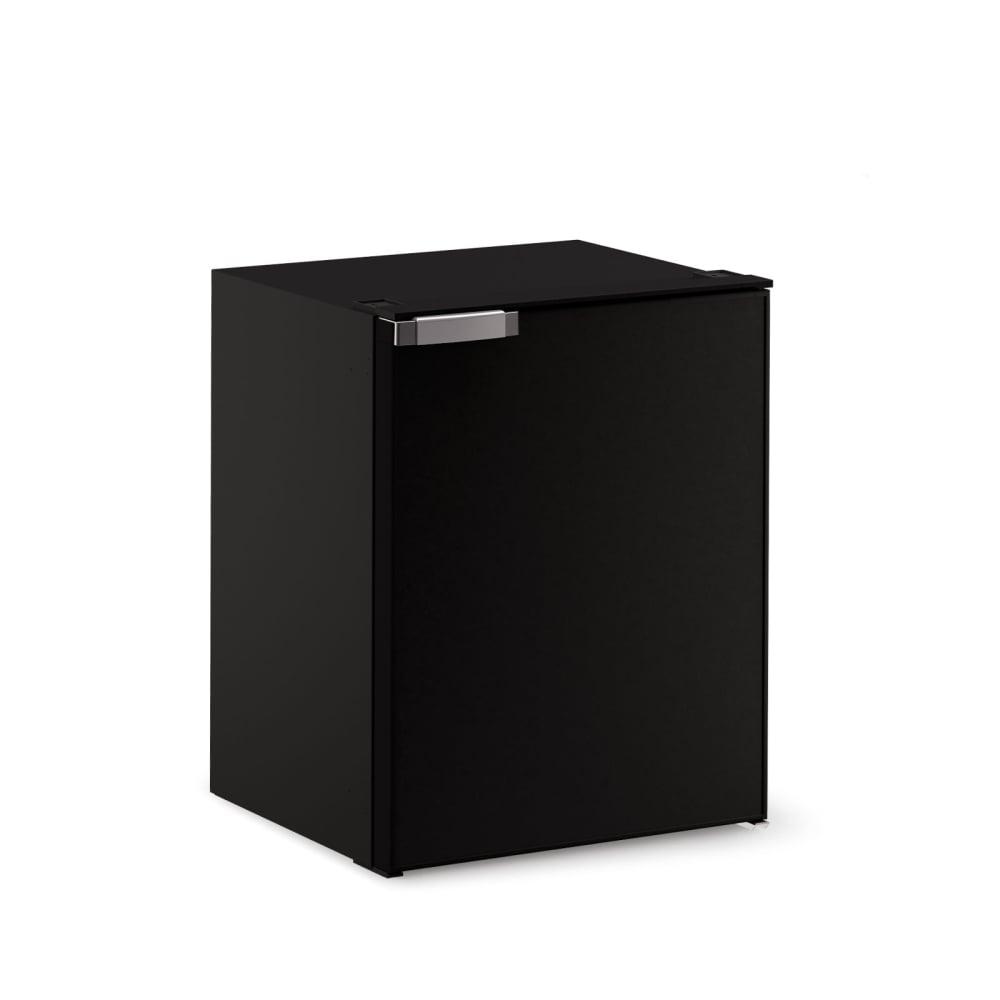 Réfrigérateur cabine Vitrifrigo C60i CHR noir, porte fermée