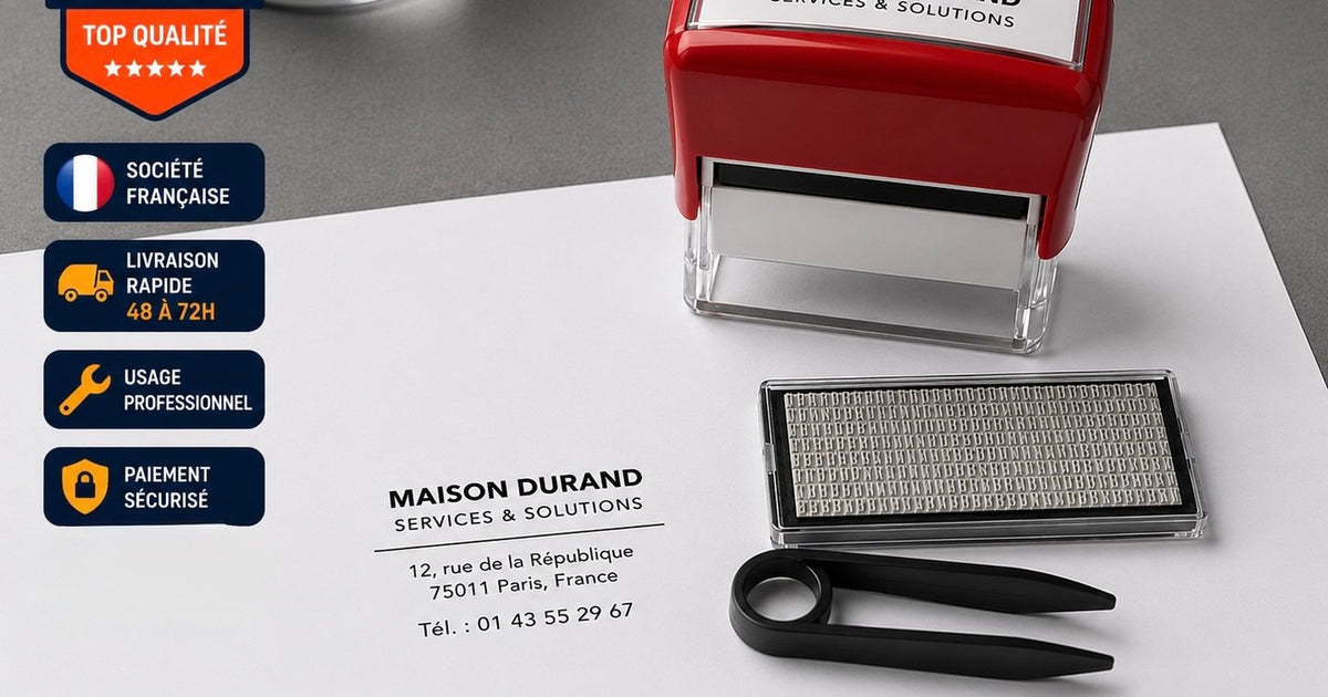 Kit Tampon Encreur Personnalisable à Composer Soi-Même