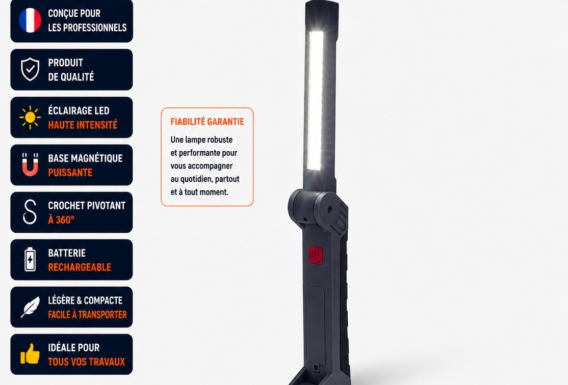 Lampe de travail LED